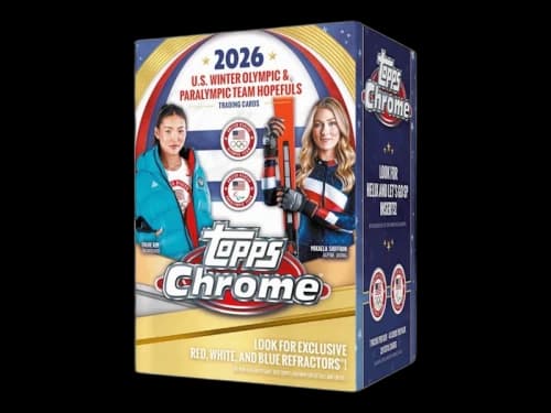 2026 Topps Chrome U.S. Winter Olympics & Paralympic Team Hopefuls Value Box