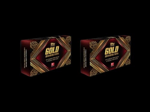 2026 Topps EMGE13 Bundesliga Gold 2026 Hobby Box 2x Lot
