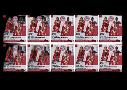 2026 Topps Fc Bayern München Team Set Soccer Team Box 10x Lot