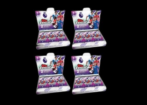 2026 Topps Finest Premier League Soccer Hobby Box 4x Lot