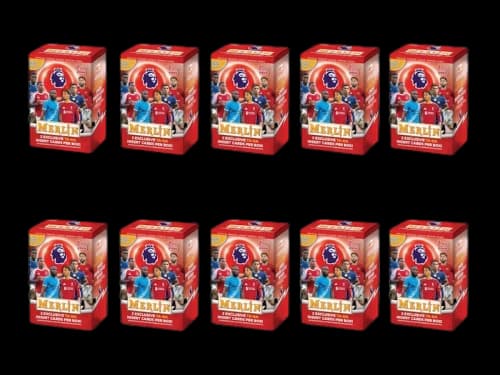 2026 Topps Merlin Premier League Value Box 10x Lot