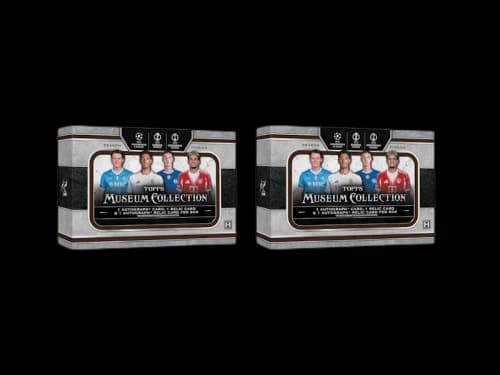 2026 Topps Museum UEFA Club Competitons Hobby Box 2x Lot