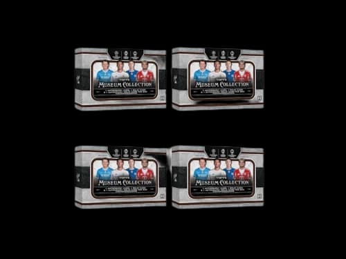 2026 Topps Museum UEFA Club Competitons Hobby Box 4x Lot
