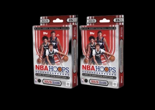 2026 Topps NBA Hoops Basketball Hanger Box 2x Lot