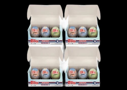 2026 Topps Series 1 Baseball 3 Pack Tins 4x Lot