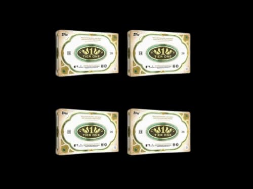2026 Topps Tier One Baseball Hobby Box 4x Lot