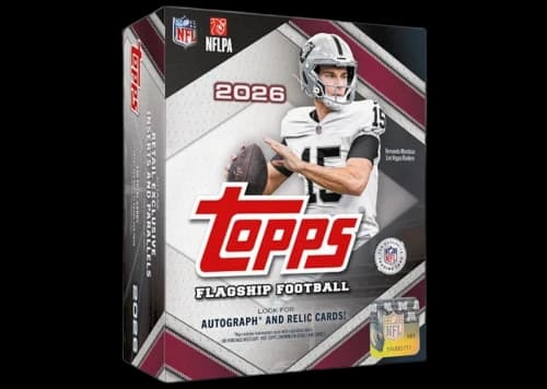 2027 Topps Flagship Football Mega Box Sealed Case (20 Mega Boxes)