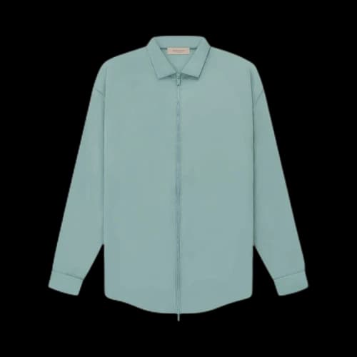 Fear of God Essentials Filled Nylon Shirt Jacket 'Sycamore'