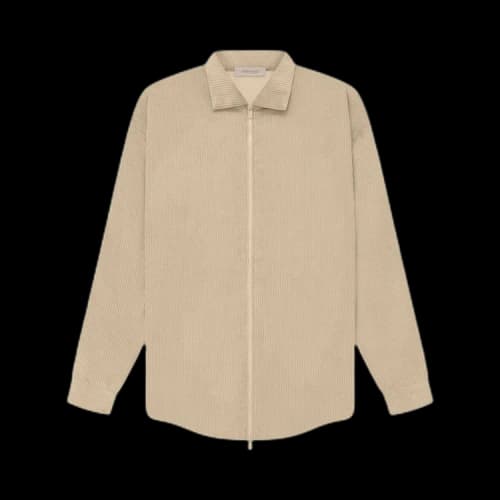 Fear of God Essentials Corduroy Shirt Jacket 'Sand'