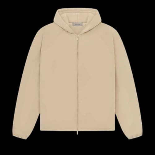 Fear of God Essentials Full Zip Jacket 'Sand'