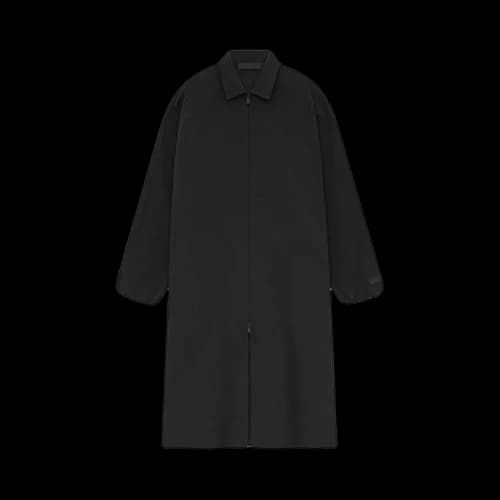 Fear of God Essentials Military Nylon Trench Jacket Black