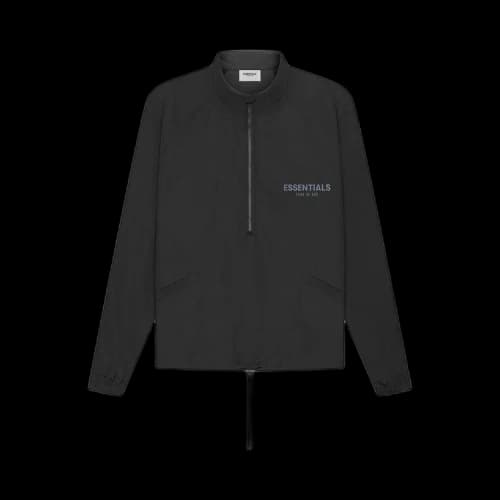 Fear of God Essentials Half-Zip Jacket 'Black'