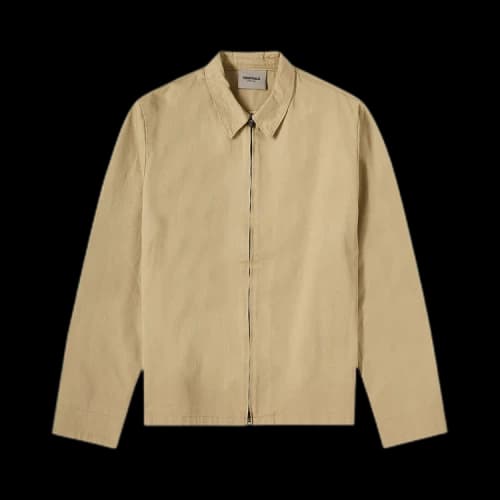 Fear of God Essentials Twill Jacket 'Khaki'