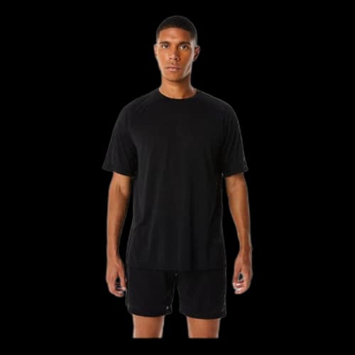ASICS Actibreeze Jacquard Short Sleeve T-Shirt 'Black'