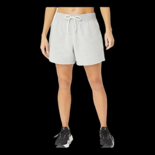 ASICS Sunday Sana Fleece Shorts 'Light Grey Heather' (Women's)