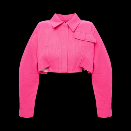 Jacquemus La Veste Esterel Shirt 'Fluo Pink'