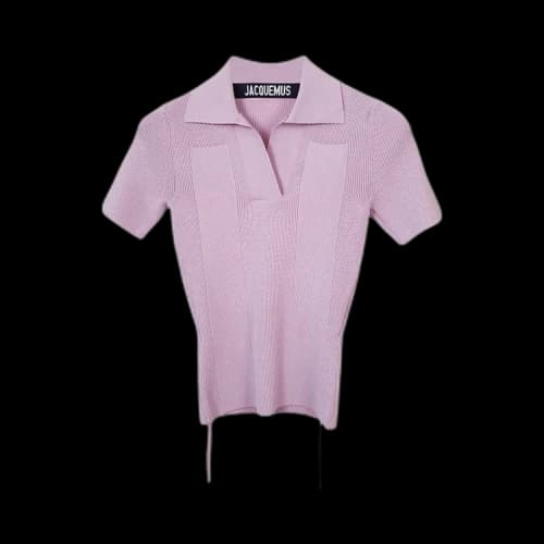 Jacquemus La Maille Polo 'Light Pink'
