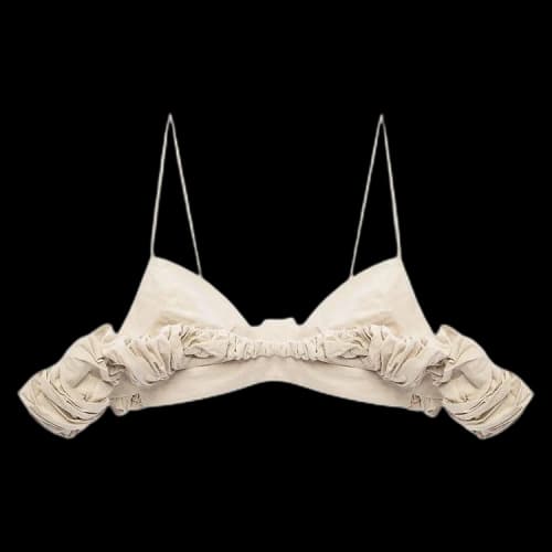 Jacquemus Le Haut Pampelonne Bralette 'Natural'