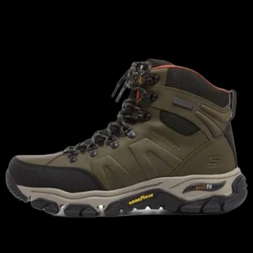 Skechers Arch Fit Dermitt 'Olive Green Black'