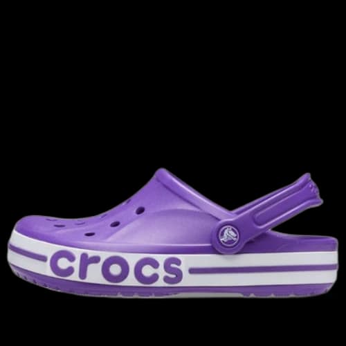 Crocs Bayaband Clog Wear-Resistant Cozy Beach Sports Unisex Purple Sandals