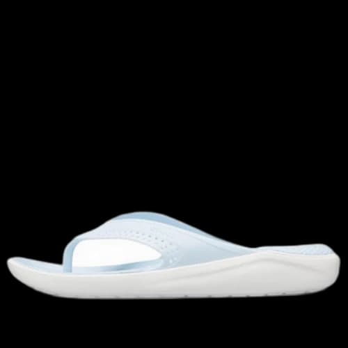 Crocs LiteRide Beach Cozy Stylish Unisex Light Blue Slippers