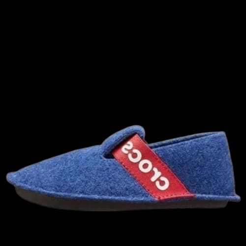 (GS) Crocs Classic Slippers 'Blue Red'