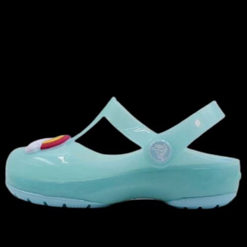 (PS) Crocs Small Crocs Outdoor Flat Heel Sports ice blue Sandals