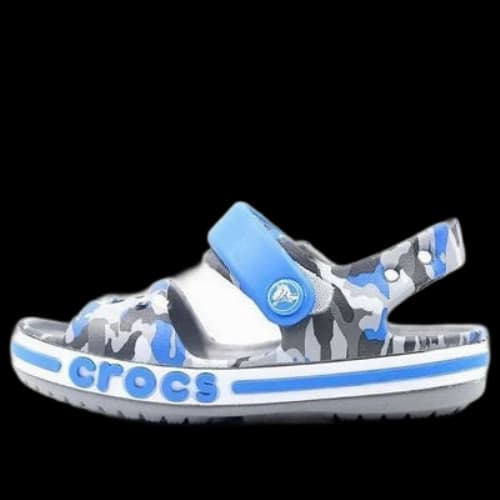 (PS) Crocs Pattern light grey Sandals