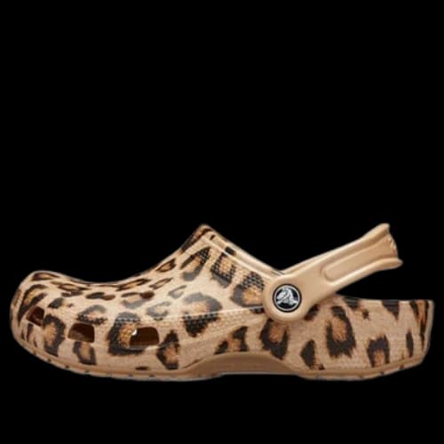 Crocs Classic Printed Clog 'Leopard Gold'