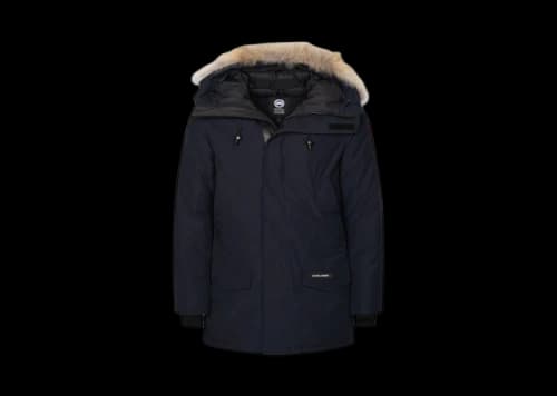 Canada Goose Langford Fusion Fur Parka Jacket Navy