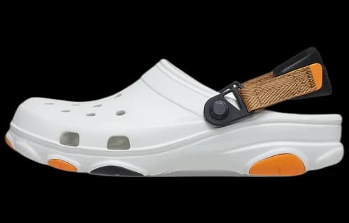Crocs Classic All-Terrain Clog White Orange