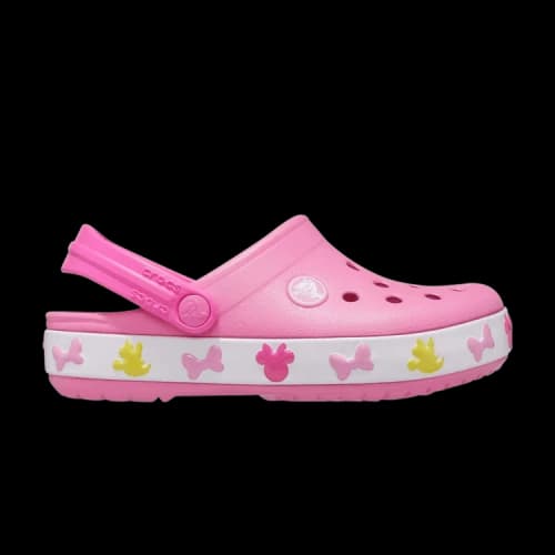 Crocs Disney x Classic Clog Toddler 'Fun Lab Mickey Lights - Pink Lemonade'
