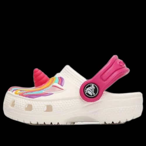 (PS) Crocs Classic Clog Funny Beach Shoe White