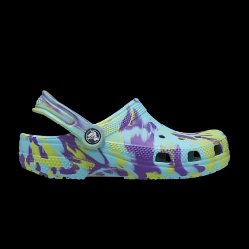 Crocs Classic Clog Kids 'Marbled - Neptune Purple'