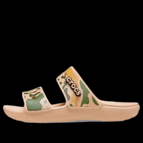 Crocs Classic Croc Printed Camo 'Tan Green'
