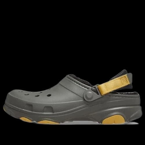 Crocs All-Terrian Lined Clogs 'Dusty Olive'