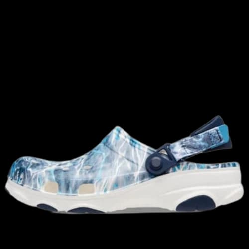 Crocs Classic All-Terrain Mossy Oak Clogs 'Blue White' (Women's)