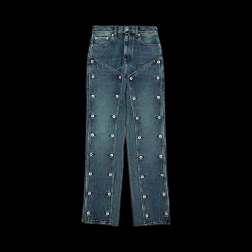 Y/Project Evergreen Snap Off Jeans 'Vintage Blue'