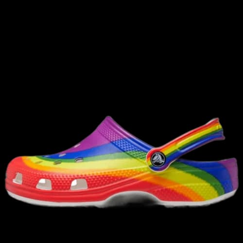 Crocs Classic Clogs 'Rainbow Dye'