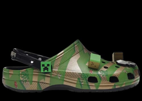 Crocs Classic Clog Minecraft Grass Block