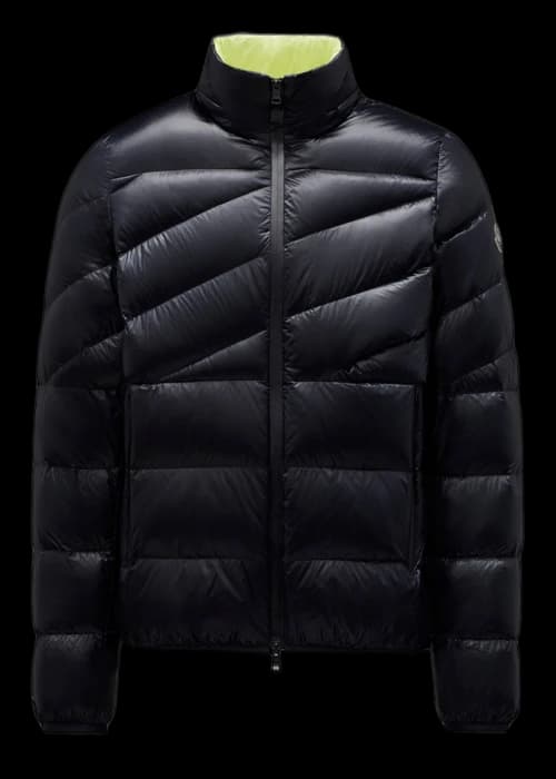 Moncler Hanin Short Down Jacket Night Blue