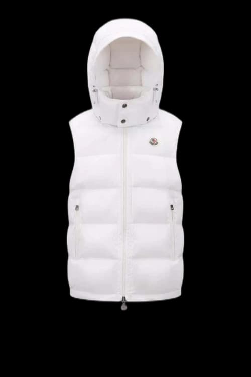 Moncler Bormes Down Vest Off White