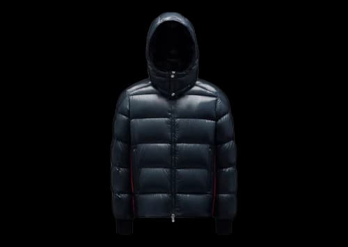 Moncler Lunetiere Short Down Jacket Navy Blue