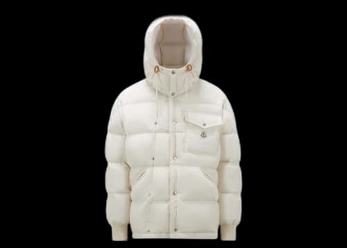 Moncler Karakorum Cotton Short Down Jacket White (I20911A00148597AO041)