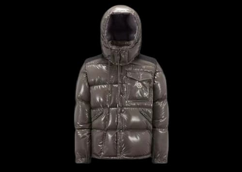 Moncler Karakorum Ripstop Short Down Jacket Grey (I20911A0014959607909)