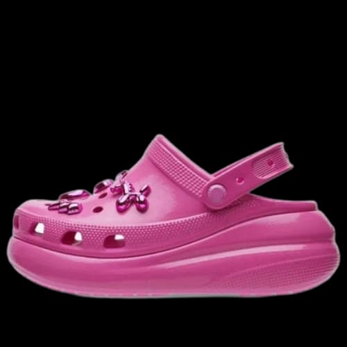 Crocs Crush High Shine Clogs 'Electric Pink'