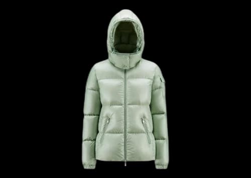 Moncler Women's Fourmine Short Down Jacket Mint Green