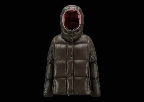 Moncler Parana Short Down Jacket Green