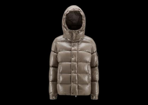 Moncler Women's Maya 70th Anniversary Special Edition Short Down Jacket Basalt Grey