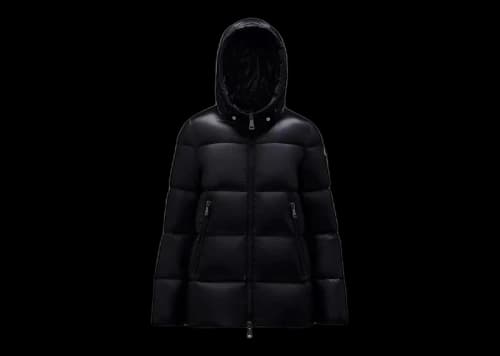 Moncler Women's Seritte Short Down Jacket Night Blue
